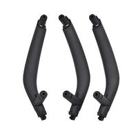 YOUZKA Cambia piezas 3 Unids/set LHD RHD Negro De Fibra Carbono Interior Del Coche Manija La Puerta Pasajero Panel Para X5 X6 F15 F16 2014-2018(Black-LHD)