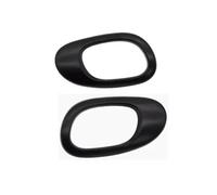 YOUZKA Cambia piezas Accesorios De Decoración Embellecedor Cubierta Bisel Manija Puerta Interior Coche Para Peugeot 207 206 206cc(L and R)