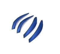 YOUZKA Cambia piezas Para 3 Series 4 3GT Fibra De Carbono Puerta Coche Manija Interior Moldura Cubierta Accesorios Decoración(Blu)