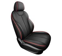 YOUZKA Fundas Cuero Asientos Coche Accesorios Interiores Protector Impermeable para Ford para Explorer 2023 Paquete Interior(Style 1)