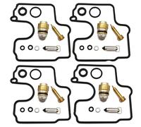 YOUZKA Piezas de Repuesto Kit De Reparación De Carburador De Motocicleta De 4 Juegos para Suzuki GSX-R 600 1997-2000 Kit De Reconstrucción De Carburador Tornillos Juntas Y Piezas