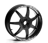 YOUZKA Stickers Pegatina para Rueda De Motocicleta, Calcomanía Reflectante para Llanta, Cinta A Rayas De 17 ", Accesorios para Aprilia RS660 RS 660(Color5)