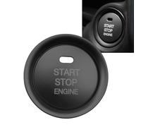 Youzzei Mazda Start Stop Button Cover,Auto Motor Start Stop Botón para Mazda 3 Axela Mazda 6 Atenza CX-3 CX-4 CX-5 CX-8 MX-5 Cubierta del botón de inicio, Mejora la decoración de aleación de aluminio