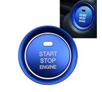 Youzzei Mazda Start Stop Button Cover,Auto Motor Start Stop Botón para Mazda 3 Axela Mazda 6 Atenza CX-3 CX-4 CX-5 CX-8 MX-5 Cubierta del botón de inicio, Mejora la decoración de aleación de aluminio