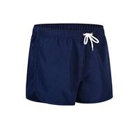 Yowablo - Bañador para hombre, de secado rápido, con cordón azul oscuro M