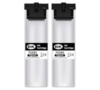 Yowell 2 cartuchos de tinta negra T11D1 compatibles con Epson T11D1 Negro para Epson Workforce Pro WF-C5390DN WF-C5390DW WF-C5390DW BAM WF-C5890DWF WF-C5890DWF BAM (2 negros)