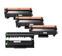 Yowell 3 Cartuchos de tóner TN2420 y 1 Tambor DR2400 compatibles con Brother Toner TN-2420 TN2410 TN-2410 para Brother MFC L2710DW HL-L2350DW MFC-L2710DN HL-2310D DCP-L2530DW MFC-L2730DW