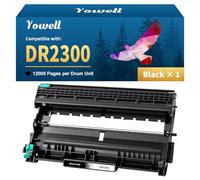 Yowell DR2300 Tambor Compatible con Brother DR2300 Tambor para Toner Brother MFC l2700dw MFC-L2700DN MFC-L2720DW MFC-L2740DW, HL-L2340DW HL-L2300D, DCP-L2520DW DCP-L2540DN, DR-2300