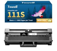 Yowell MLT-D111S Tóner compatible con Samsung MLT-D111S para Samsung Xpress M2070 M2070W M2070FW M2026W M2026 M2020 M2022W M2022 M2020W M2070F, 1X MLT-D111S Negro