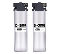 Yowell T9451 Negro Cartuchos de Impresora Compatible para Epson T9451 EP64534 para Epson Workforce Pro WF-C5710DWF WF-C5790DWF WF-C5210DW WF-C5290DW WF-C5710 WF-C5790 WF-C5210 (2 Negros)