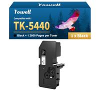 Yowell TK-5440K Negro Compatible para Kyocera TK5440 TK-5440 Tóner Negro | Para Kyocera TK5440 TK5440K para tóner Kyocera Ecosys MA2100cwfx MA2100cfx PA2100cwx PA2100cx MA2100 PA2100, 1-negro TK-5440