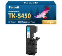 Yowell TK-5450C 1T0C0DCNL0 Compatible para Kyocera TK5450 TK-5450 Toner | Para Kyocera TK5450 TK5450C Tóner para Kyocera ECOSYS MA2600cwfx PA2600cwx PA2600cx MA2600cfx Plus PA2600cwx Plus PA2600cx