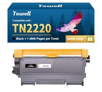 Yowell TN2220-1P Toner Compatible con Brother TN2220 TN2010 para Brother MFC-7360N 7460DN 7860DW