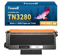 Yowell TN3280 - Tóner compatible con Brother TN3280
