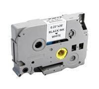 Yowell TZe-211 6 mm x 8 m compatible con Brother TZ Tape TZe 211 TZ 211 para Brother P-touch cinta de escritura PT-H100LB H100R PT-E100 E100VP PT-H105, PT-D200 D200BW D200VP, PT-D210 D210 VP Negro