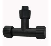 yowin Conector Luces Navidad, 1-a-2 2 Pines Adaptador Luces Navidad Exterior, Impermeable Divisor Cortina de Luces Navideñas para Luz Cadena Guirnalda Hadas Balcón Jardín Árbol Interior