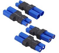 Yowoo 2 pares EC3 a EC5 macho hembra adaptador conector para RC Lipo conectores de batería