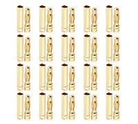 YoWoo Power 20 Pares 4.0mm Modelo RC Batería Macho Banana Gold Plated Conector de Bala