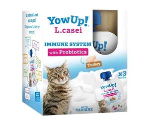 Yowup Yogurt L.Casei con Pavo para Gatos 3 unidades - 255 gr