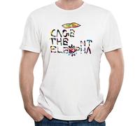 YOYAO Men's Cage The Elephant Announce New Shows Tshirt Medium