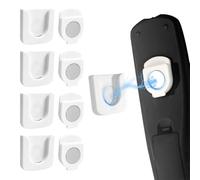 YOYEAH Pack de 4 Mandos a Distancia de Montaje Magnético Mando a Distancia de Montaje en Pared con Fuerte Soporte Magnético Soporte de Mando a Distancia para Oficina en Casa