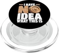 Yoyo de Madera Retro de los años 70 con Texto en inglés I Have No Idea What This Funny PopSockets PopGrip para MagSafe