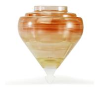 YoYo Factory Short Circuit Spin Top con Cuerda - Naranja (Freestyle Trucos Trompo, De Principiante a Profesional, Cuerda e Instrucciones Incluidas, toupie, trompo, spintop, peonza)