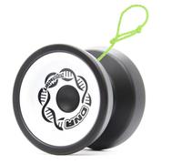 YoyoFactory DNA Yo-Yo - Negro Blanco (Yoyo de Metal, Cuerda, rodamiento de Bolas e Instrucciones Incluidas)
