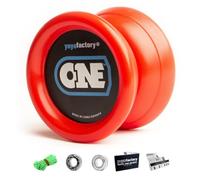 YoyoFactory One Yo-yo - Rojo (De Principiante a Profesional, Cuerda e Instrucciones Incluidas)