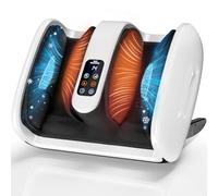 yoyomax Masajeador de pies para fascitis plantar y neuropatía, masajeador Shiatsu elegible por HSA FSA, con terapia de calor y hielo, amasado y balanceo para aliviar el dolor, paquetes de gel y sacos