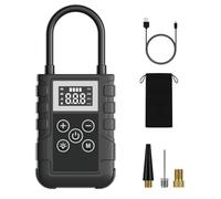 YOYOPOW Inflador ruedas coche,150 PSI Compresor aire coche,4000mAh Air pump con 4 modos de inflado,Pantalla LCD,luz LED, detección de la presión del aire para coches, motos, bicicletas