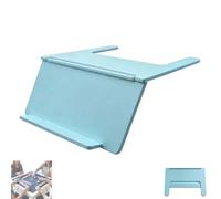 YOZO Mahjong Card Holder For Table,Under-Mat Slide-in Stand - Angled Viewing Rack - Mahjong Card Holder For Table-Foldable 3D Printed Space Saving American Mahjongs Accessory(C)