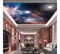 YOZYOOOZ Papel tapiz 3D con diseño de galaxia, cielo estrellado, universo, espacio, mural personalizado grande, ideal para dormitorio, sala de estar, arte moderno