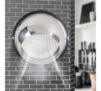 YPAPBHT Cubierta de Lluvia for Campana extractora de Acero Inoxidable 304, máscara de ventilación Exterior, Tapa a Prueba de Viento y antirreflujo(160mm)