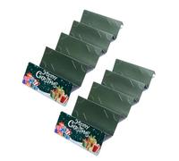 YPBEW 2 sobres de dinero con 10 ranuras para vacaciones, organizador de dinero de Navidad, para intercambio de regalos, organizador de dinero sorpresa