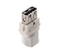 YPBEW Adaptador de coche USB fiable 84109390501 para G11 G12 F30 F32 F34 con carga rápida de 2,4 A, soporta conexión de múltiples dispositivos, adaptador de tarifa rápida