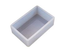 YPBEW Art - Molde rectangular de silicona 3D de resina epoxi UV, ligero, necesario, para adornos, para hacer joyas a la moda