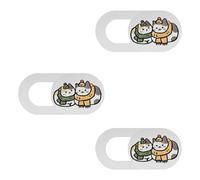YPBEW Creative Animal Webcam Covers Protector de lente adecuado para protección de privacidad en teléfonos, tabletas, portátiles, bloqueadores de cámara
