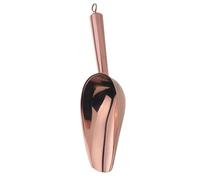 YPBEW Cucharas de cocina de acero inoxidable resistentes Wotj mango cómodo para trozos de hielo e ingredientes secos, pala de hielo gruesa con mango ergonómico