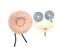 YPBEW Jaula de peluche para pájaros, perca de pie, loros, cama de descanso, resistente al viento, casa de invierno para cacatúas, accesorio de jaula
