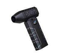 YPBEW Soplador inalámbrico de Mano con Pantalla Digital, Plumero de Aire de 130000 RPM con soplador de Polvo Ligero LED para Uso en Nieve Aire, Aire eléctrico para Limpieza