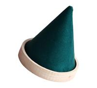 YPBEW Soporte para pulseras de madera natural con revestimiento de terciopelo cónico para almacenamiento al por menor, muestra de forma segura relojes y pulseras