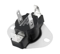 YPBEW Termostato térmico de repuesto WE04X25195 para secadora con límite alto estable con ciclismo de precisión mejorada