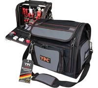 YPC Foreman - Bolsa de herramientas XL, gris-negro, 37x36x27cm, 20 kg de capacidad de carga
