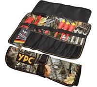 YPC VarioRoll L - 45 x 32 cm, 10 compartimentos y 4 asas de sujeción, bolsa de herramientas enrollable, bolsa para cuchillos, bolsa de herramientas, rollo de herramientas, destornillador y bolsa vacía