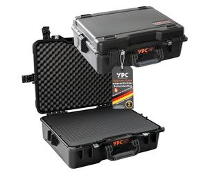 YPC Xplorer Case XL - 53 cm x 40 cm x 18 cm Outdoor Case, Maletín de Fotos de Espuma Impermeable para cámara rígida, maletín de Transporte para Drones, apilable