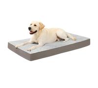 YPDOPORA Camas Ortopédicas De Espuma Viscoelástica para Perros, Camas De Espuma Tipo Jaula De Huevos para Perros, Cama Ortopédica De Espuma para Perros para Jaula con Funda Extraíble Y Lavable,2XL