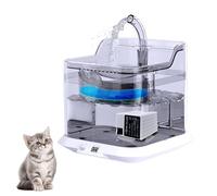 YPDOPORA Dispensador De Agua para Gatos, Fuente De Agua para Mascotas De 3 L/101 Oz, Dispensador De Agua Inteligente con Circulación Automática Y Bomba Ultrasilenciosa, 2 Modos De Flujo