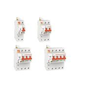 YPEZASDLW 1-4P 10-100A 220V Interruptor de Circuito Inteligente Consumo de energía KWh medidor voltímetro amperímetro Monitor de Voltaje(20a,4P)