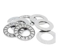 YPEZASDLW Bimetal Seal Shield Micro rodamiento rígido de Bolas 5 Piezas NTA1423 + 2TRA 22,23 * 36, 1,984 mm Rodamiento Agujas Empuje con Dos Arandelas TRA1423